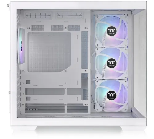 Корпус Thermaltake View 380 TG ARGB белый без БП ATX 9x120mm 5x140mm 1x200mm 2xUSB3.0 audio bott PSU