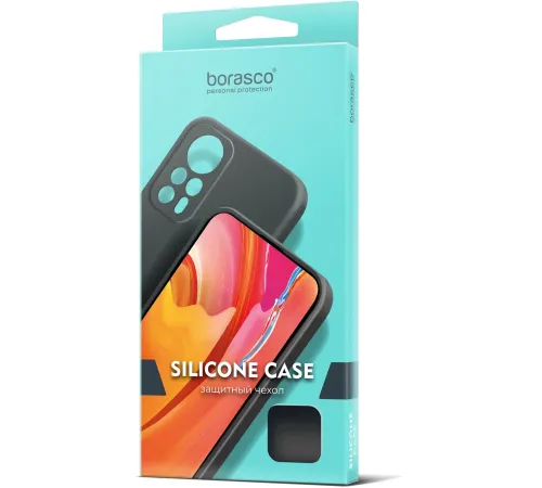 Чехол (клип-кейс) BoraSCO для Tecno Spark 20 Pro Silicone Case черный (72530) Чехол (клип-кейс) BoraSCO для Tecno Spark 20 Pro Silicone Case черный (72530)