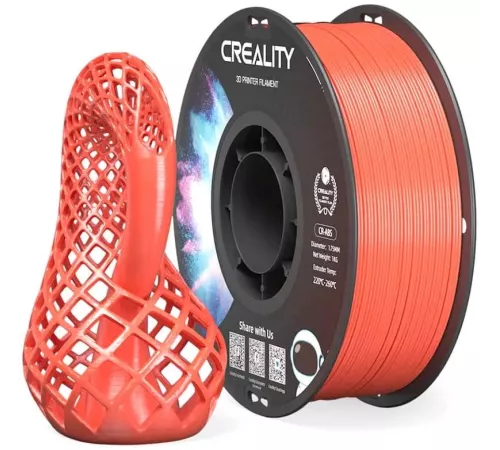 Катушка CR-ABS пластика Creality 1,75 мм 1кг для 3D принтеров, красный