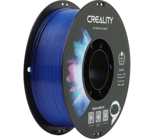 Катушка CR-PETG пластика Creality 1,75 мм 1кг для 3D принтеров, голубой Катушка CR-PETG пластика Creality 1,75 мм 1кг для 3D принтеров, голубой