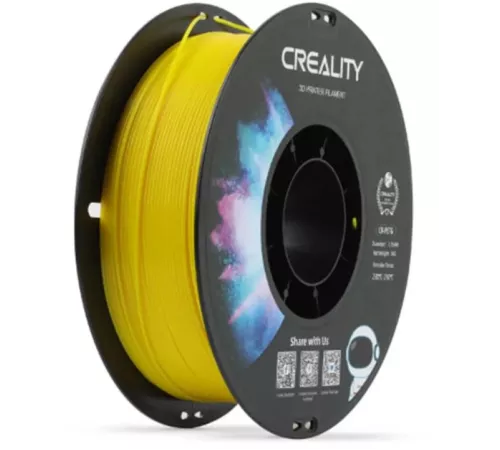 Катушка CR-PETG пластика Creality 1,75 мм 1кг для 3D принтеров, желтый