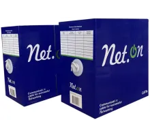 Кабель информационный NetOn 01-0301 кат.5E U/UTP 4X2X0.51AWG PE внешний 305м черный