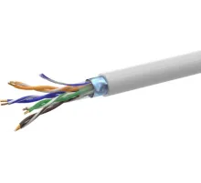 Кабель информационный NetOn 01-1001 кат.5E FTP 4X2X0.51AWG PVC внутренний 305м серый