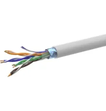 Кабель информационный NetOn 01-1001 кат.5E FTP 4X2X0.51AWG PVC внутренний 305м серый