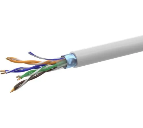 Кабель информационный NetOn 01-1001 кат.5E FTP 4X2X0.51AWG PVC внутренний 305м серый Кабель информационный NetOn 01-1001 кат.5E FTP 4X2X0.51AWG PVC внутренний 305м серый
