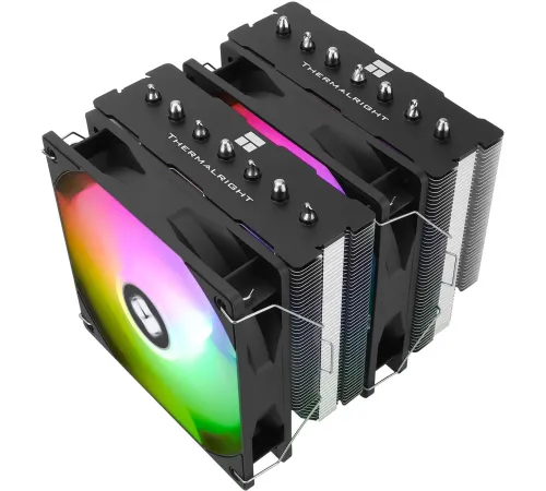 Устройство охлаждения(кулер) Thermalright Phantom Spirit 120 SE ARGB Soc-AM5/AM4/1151/1200/1700 4-pin 25.6dB Al+Cu 1035gr Ret