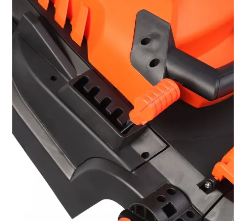 PATRIOT PT 1639E Газонокосилка электрическая [512309639] { бесщёточный, 38см, 1600Вт, трав комби 50л, 20-65мм 5 уровней }