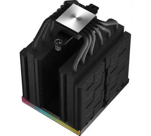 Устройство охлаждения(кулер) Deepcool AK620 Digital Pro Soc-AM5/AM4/1151/1200/2066/1700 черный 4-pin 28dB Al+Cu 260W 1486gr Ret Устройство охлаждения(кулер) Deepcool AK620 Digital Pro Soc-AM5/AM4/1151/1200/2066/1700 черный 4-pin 28dB Al+Cu 260W 1486gr Ret