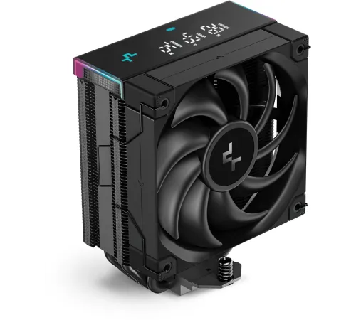 Устройство охлаждения(кулер) Deepcool AK400 Digital Pro Soc-AM5/AM4/1151/1200/1700 черный 4-pin 28dB Al+Cu 220W 695gr Ret Устройство охлаждения(кулер) Deepcool AK400 Digital Pro Soc-AM5/AM4/1151/1200/1700 черный 4-pin 28dB Al+Cu 220W 695gr Ret