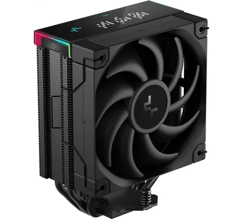 Устройство охлаждения(кулер) Deepcool AK400 Digital Pro Soc-AM5/AM4/1151/1200/1700 черный 4-pin 28dB Al+Cu 220W 695gr Ret Устройство охлаждения(кулер) Deepcool AK400 Digital Pro Soc-AM5/AM4/1151/1200/1700 черный 4-pin 28dB Al+Cu 220W 695gr Ret