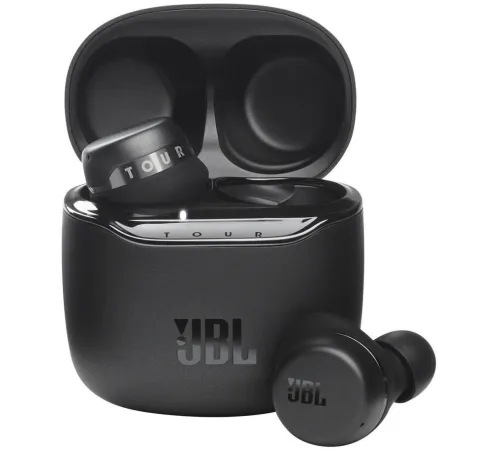 Гарнитура внутриканальные JBL TOUR PRO+ черный беспроводные bluetooth в ушной раковине (JBLTOURPROPTWSBKCN)