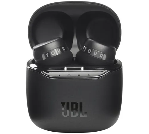 Гарнитура внутриканальные JBL TOUR PRO+ черный беспроводные bluetooth в ушной раковине (JBLTOURPROPTWSBKCN)