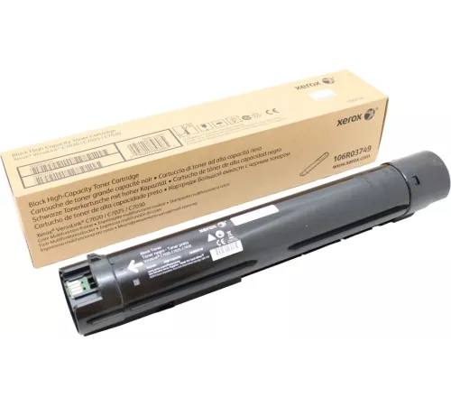Картридж лазерный Xerox 106R03749 черный (16100стр.) для Xerox VersaLink C7000