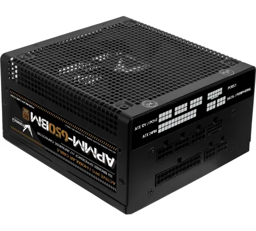 Блок питания Formula ATX 650W APMM-650BM 80+ bronze (20+4pin) APFC 140mm fan 6xSATA Cab Manag RTL