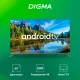 Телевизор LED Digma 65" DM-LED65UBB41 Android TV Frameless Metal темно-серебристый/серебристый 4K Ultra HD 60Hz DVB-T DVB-T2 DVB-C DVB-S DVB-S2 USB WiFi Smart TV