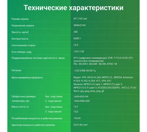 Телевизор LED Digma 65" DM-LED65UBB41 Android TV Frameless Metal темно-серебристый/серебристый 4K Ultra HD 60Hz DVB-T DVB-T2 DVB-C DVB-S DVB-S2 USB WiFi Smart TV Телевизор LED Digma 65" DM-LED65UBB41 Android TV Frameless Metal темно-серебристый/серебристый 4K Ultra HD 60Hz DVB-T DVB-T2 DVB-C DVB-S DVB-S2 USB WiFi Smart TV