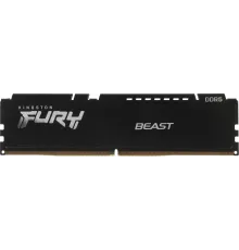 Модуль памяти DDR 5 DIMM 16Gb PC54400, 6800Mhz, Kingston FURY Beast Black XMP CL34 (KF568C34BB-16) (retail)