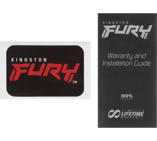 Модуль памяти DDR 5 DIMM 16Gb PC54400, 6800Mhz, Kingston FURY Beast Black XMP CL34 (KF568C34BB-16) (retail)