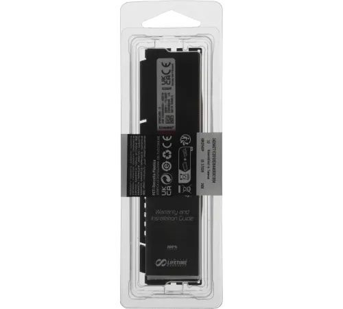 Модуль памяти DDR 5 DIMM 16Gb PC54400, 6800Mhz, Kingston FURY Beast Black XMP CL34 (KF568C34BB-16) (retail)