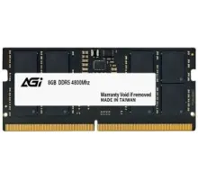 Память DDR5 16GB 4800MHz AGi AGI480016SD238 OEM PC5-38400 CL40 SO-DIMM 262-pin 1.1В single rank OEM