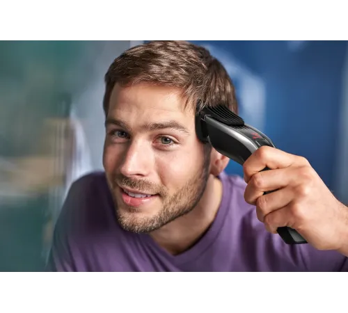 Машинка для стрижки Philips HC9420/15 серебристый/черный