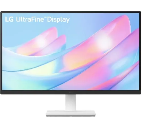 МОНИТОР 27" LG 27US500-W Silver-White (IPS, 3840x2160, 5 ms, 178°/178°, 300 cd/m, 1000:1, +2xНDMI 2.0, +DisplayPort 1.4)