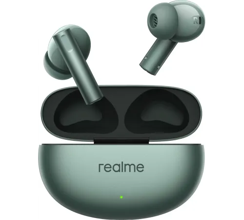 Гарнитура внутриканальные Realme Buds Air 6 зеленый беспроводные bluetooth в ушной раковине (631209000124)