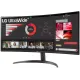 МОНИТОР 34" LG 34WR50QK-B Black (VA, изогнутый, 3440x1440, 100Hz, 5 ms, 178°/178°, 300 cd/m, 3000:1, +2хHDMI 2.0, +DP)