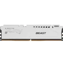 Память DDR5 32GB 6400MHz Kingston KF564C32BWE-32 Fury Beast RGB RTL Gaming PC5-51200 CL32 DIMM 288-pin 1.4В dual rank с радиатором Ret