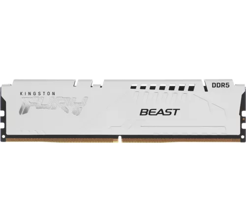 Память DDR5 32GB 6400MHz Kingston KF564C32BWE-32 Fury Beast RGB RTL Gaming PC5-51200 CL32 DIMM 288-pin 1.4В dual rank с радиатором Ret