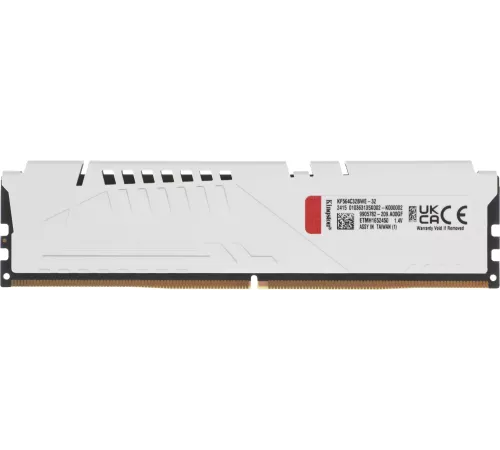 Память DDR5 32GB 6400MHz Kingston KF564C32BWE-32 Fury Beast RGB RTL Gaming PC5-51200 CL32 DIMM 288-pin 1.4В dual rank с радиатором Ret
