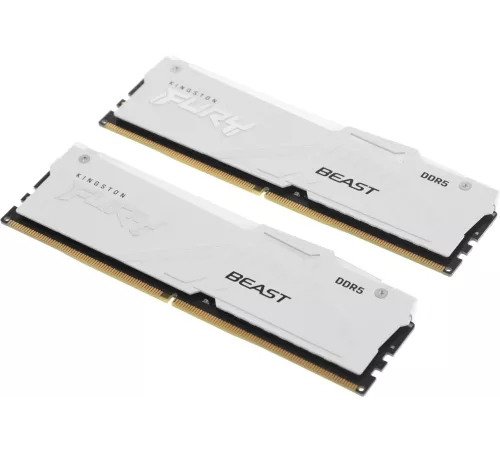 Память DDR5 2x16GB 6400MHz Kingston KF564C32BWEAK2-32 Fury Beast RGB RTL Gaming PC5-51200 CL32 DIMM 288-pin 1.4В kit dual rank с радиатором Ret