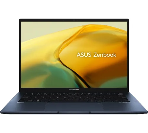 Ноутбук Asus Zenbook 14 UX3402VA-KP696 Core i5 13500H 16Gb SSD512Gb Intel Iris Xe graphics 14" IPS WQXGA (2560x1600) noOS blue WiFi BT Cam Bag (90NB10G1-M014W0) Ноутбук Asus Zenbook 14 UX3402VA-KP696 Core i5 13500H 16Gb SSD512Gb Intel Iris Xe graphics 14" IPS WQXGA (2560x1600) noOS blue WiFi BT Cam Bag (90NB10G1-M014W0)