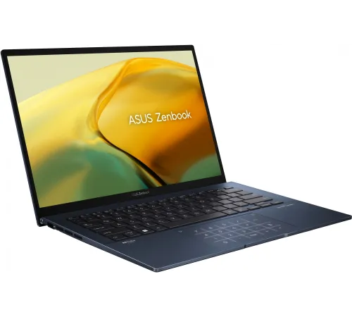 Ноутбук Asus Zenbook 14 UX3402VA-KP696 Core i5 13500H 16Gb SSD512Gb Intel Iris Xe graphics 14" IPS WQXGA (2560x1600) noOS blue WiFi BT Cam Bag (90NB10G1-M014W0) Ноутбук Asus Zenbook 14 UX3402VA-KP696 Core i5 13500H 16Gb SSD512Gb Intel Iris Xe graphics 14" IPS WQXGA (2560x1600) noOS blue WiFi BT Cam Bag (90NB10G1-M014W0)
