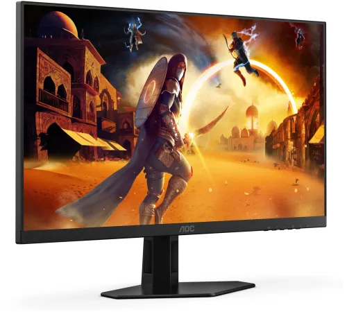 Монитор AOC 27" Gaming 27G4XE черный IPS LED 1ms 16:9 HDMI M/M матовая 300cd 178гр/178гр 1920x1080 180Hz FreeSync Premium DP FHD 4.41кг
