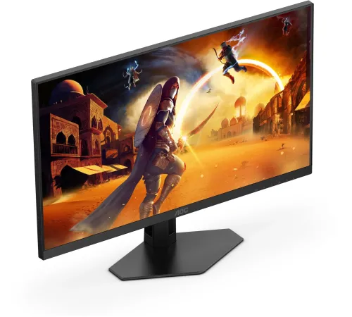 Монитор AOC 27" Gaming 27G4XE черный IPS LED 1ms 16:9 HDMI M/M матовая 300cd 178гр/178гр 1920x1080 180Hz FreeSync Premium DP FHD 4.41кг