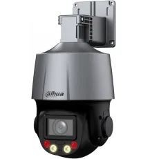 DAHUA DH-SD3C405DB-GNY-A-PV Мини-PTZ IP-видеокамера Smart Dual Light с активным сдерживанием и ИИ 4Мп, 1/2.8” CMOS, 5x моторизованный объектив 2.7~13,5мм (5x), видеоаналитика, ИК до 50, LED до 30м