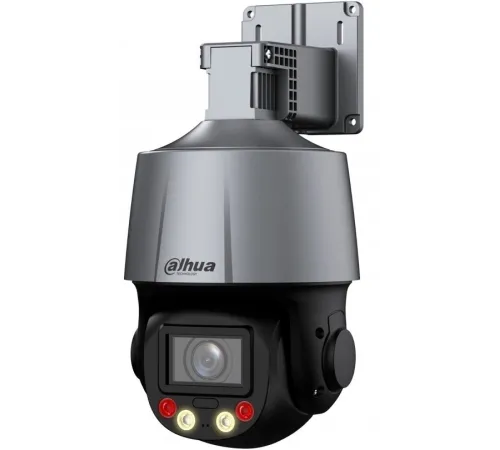 DAHUA DH-SD3C405DB-GNY-A-PV Мини-PTZ IP-видеокамера Smart Dual Light с активным сдерживанием и ИИ 4Мп, 1/2.8” CMOS, 5x моторизованный объектив 2.7~13,5мм (5x), видеоаналитика, ИК до 50, LED до 30м