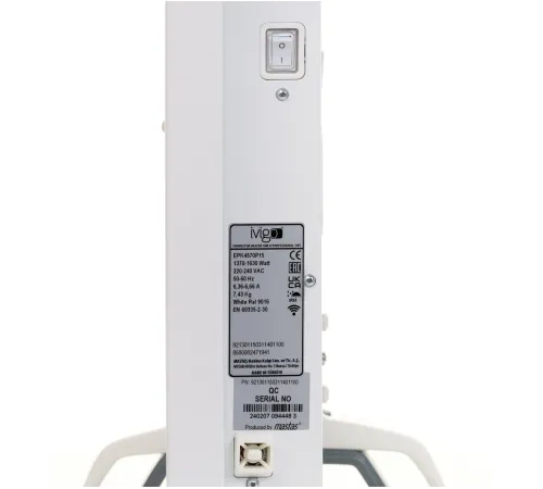 Конвектор ivigo EPK-Pro Wi-Fi EPK4570P15 1500Вт белый Конвектор ivigo EPK-Pro Wi-Fi EPK4570P15 1500Вт белый
