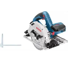 Циркулярная пила (дисковая) Bosch GKS 55+GCE 1350Вт (ручная) D диска.:165мм (601682100)