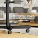 Стойка для телевизора Onkron TS1137 черный 20"-60" макс.45кг напольный мобильный