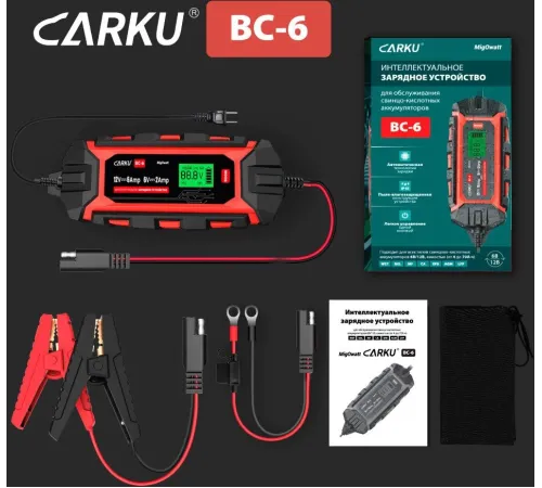 Зарядное устройство Carku BC-6 Зарядное устройство Carku BC-6