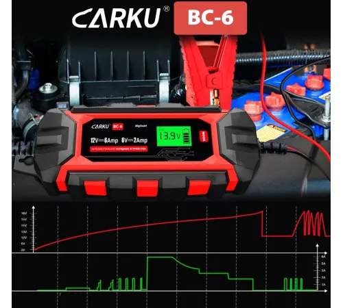 Зарядное устройство Carku BC-6 Зарядное устройство Carku BC-6