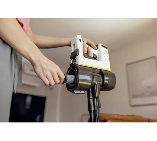 Пылесос ручной Karcher VC 4 черный/желтый
