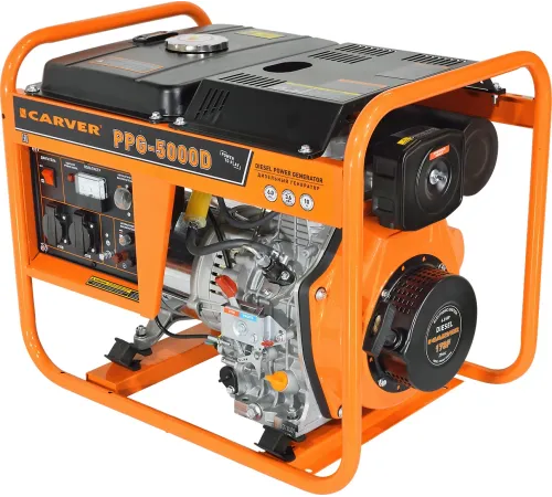 Генератор Carver PPG - 5000D 6кВт Генератор Carver PPG - 5000D 6кВт