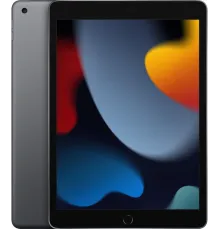 Планшет Apple iPad 2021 A2602 A13 Bionic 6С ROM64Gb 10.2" IPS 2160x1620 iOS серый космос 8Mpix 12Mpix BT WiFi 10hr