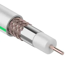 Кабель коаксиальный PROconnect 01-2431-6 SAT 703 F/UTP 75Om PVC внутренний 100м белый