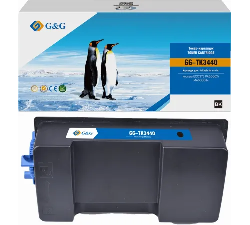 Картридж лазерный G&G GG-TK3440 TK-3440 черный (40000стр.) для Kyocera ECOSYS PA6000X/MA6000ifx