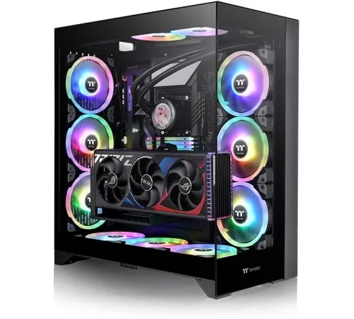 Корпус Thermaltake CTE E660MX черный без БП E-ATX 11x120mm 4x140mm 2xUSB3.0 audio bott PSU