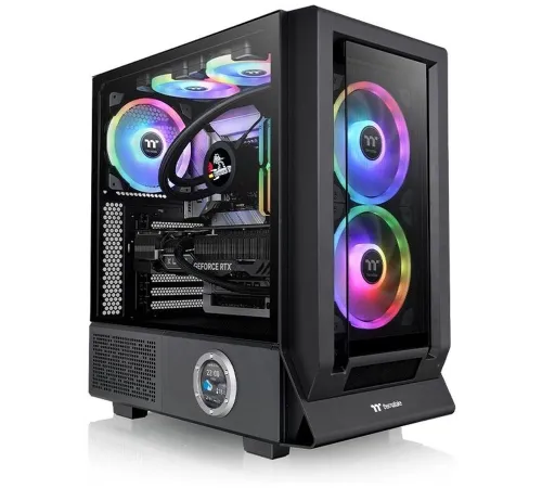 Корпус Thermaltake Ceres 350 MX черный без БП ATX 3x140mm 2xUSB3.0 audio bott PSU